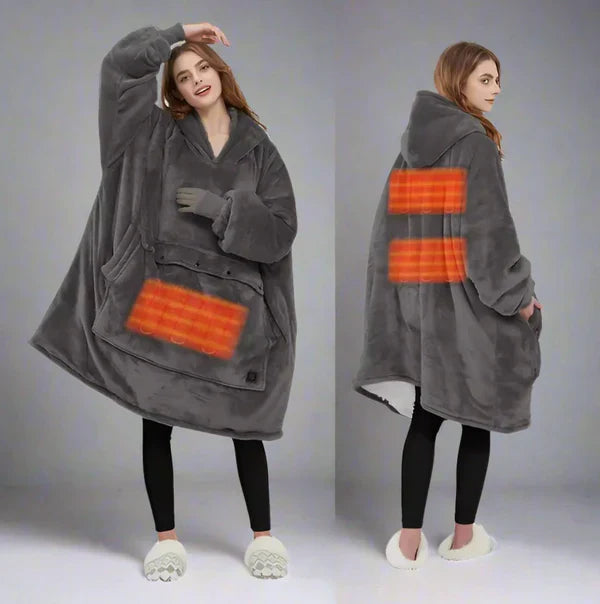 Sola™ Heated Snuggie Hoodie