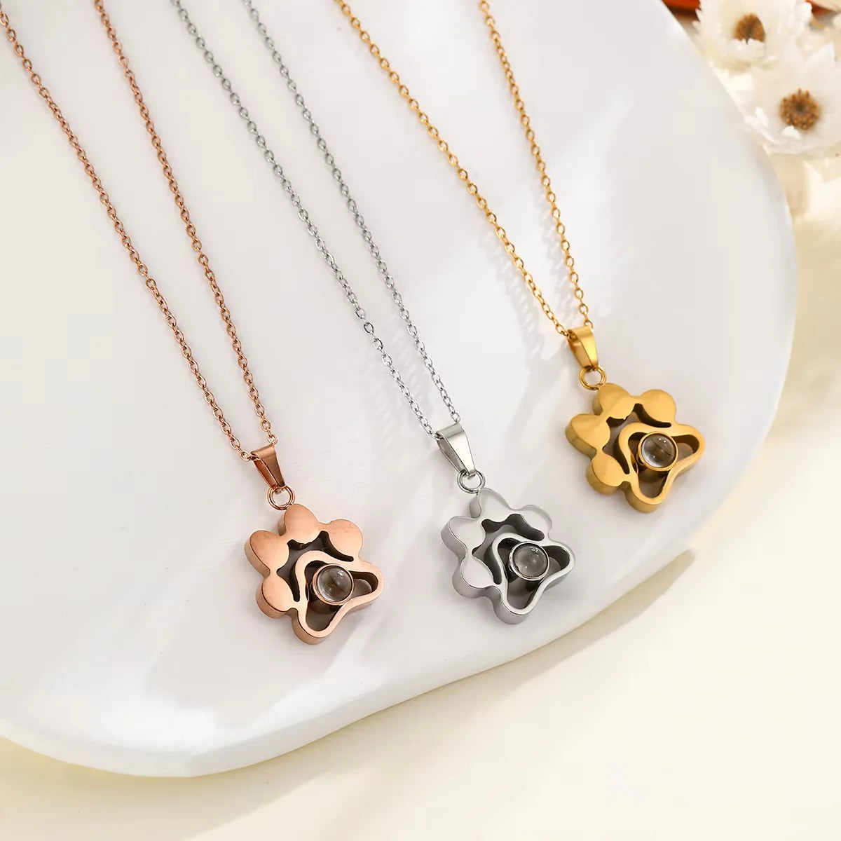 Paw Memory Necklace