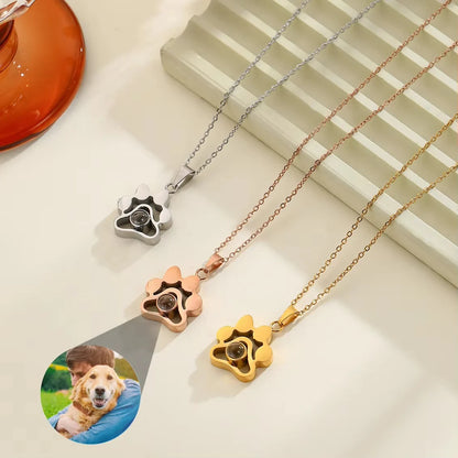 Paw Memory Necklace