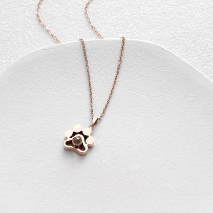 Paw Memory Necklace